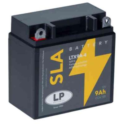 Landport SLA-LTX9A-4 motorakkumul�tor, z�rt, 12V 9Ah, 120A LANDPORT
