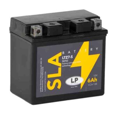 Landport SLA-LTZ7-S motorakkumul�tor, z�rt, 12V 6Ah, 130A