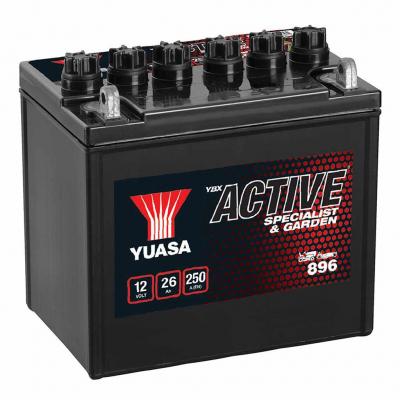 Yuasa Garden 896 fnyr traktor akkumultor 12V 26Ah 250A B+ YUASA