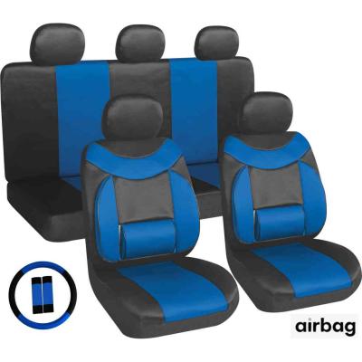 11 r�szes �l�shuzat szett Der�kt�masz + L�gzs�k kompatibilis - fekete-k�k AG28505BL PLUS AUTOLIFE
