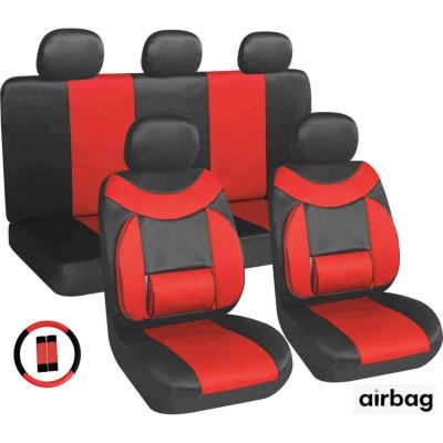 11 r�szes �l�shuzat szett Der�kt�masz + L�gzs�k kompatibilis - piros-fekete AG28505BR PLUS AUTOLIFE