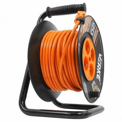 Verke V70000 Hosszabb�t� k�bel ors�n dobbal, 20m, 4 aljzat Elektromos alkatr�sz alkatr�sz v�s�rl�s, �rak