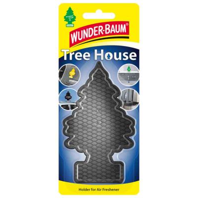 Wunderbaum Tree House szilikon tok Wunderbaum Classic illatos�t�khoz, fekete WUNDERBAUM