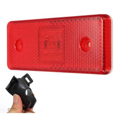 6 LED-es sz�less�gjelz� tart�val - piros 12-24V - E jeles AUTOLIFE