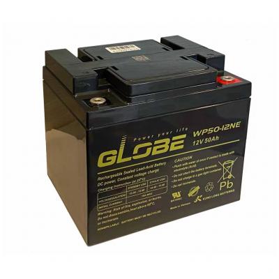 Globe WP50-12NE kerekesszk-akkumultor, munkaakkumultor, 12V 50Ah GLOBE