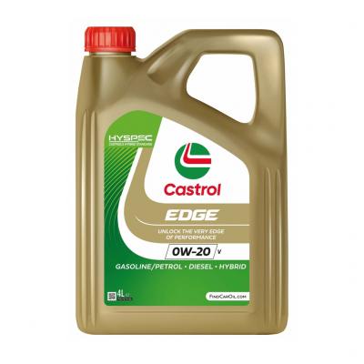 Castrol Edge V 0W-20 (0W20) motorolaj, 4lit