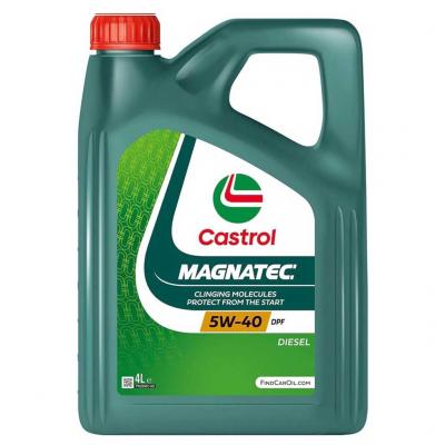 Castrol Magnatec Diesel DPF 5W-40 (5W40) motorolaj, 4lit