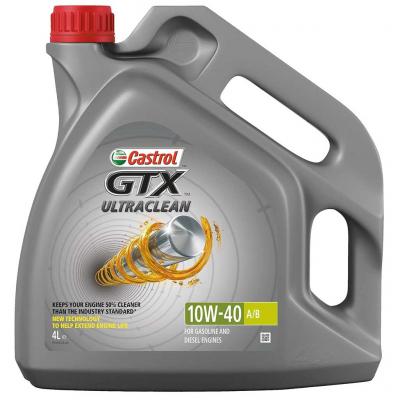 Castrol GTX Ultraclean 10W-40 A/B motorolaj, 4lit