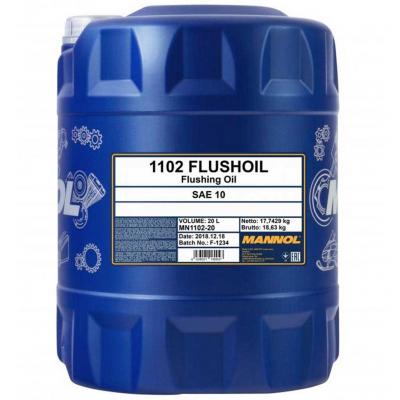Mannol 1102-20 Flushing Oil, Flushoil mosolaj, motorblt olaj, SAE 10, 20lit