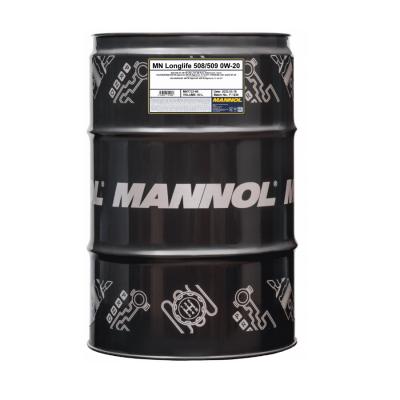Mannol 7722-60 Longlife 508/509 0W-20 (0W20) motorolaj, 60lit
