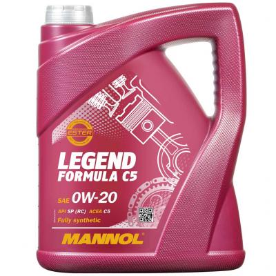 Mannol 7921-5 Legend Formula C5 0W-20 (0W20) motorolaj, 5lit.
