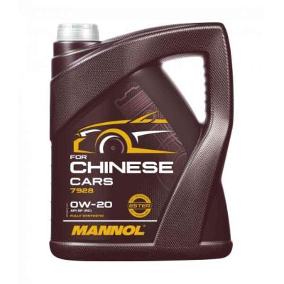 Mannol 7928 For Chinese Cars 0W-20 motorolaj, 5lit. MANNOL