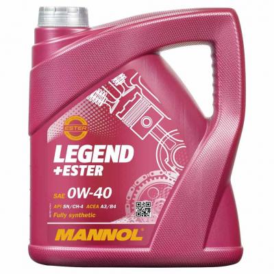 Mannol 7901-4 Legend+Ester 0W-40 motorolaj 4lit.