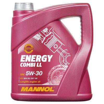 Mannol 7907-4 Energy Combi LL 5W-30 (5W30) motorolaj, 4lit.