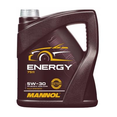 Mannol 7511-4 Energy 5W-30 (5W30) motorolaj 4lit.