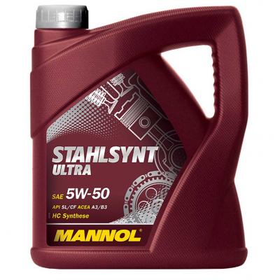 Mannol 7905-4 Stahlsynt Ultra 5W-50 (5W50)motorolaj 4lit.