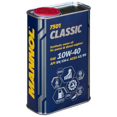 Mannol 7501-1ME Classic 10W-40 (10W40) motorolaj 1lit., fmdobozos