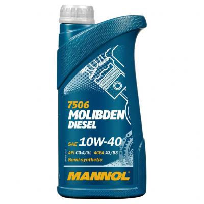 Mannol 7506-1 Molibden Diesel 10W-40 (10W40) motorolaj 1lit.