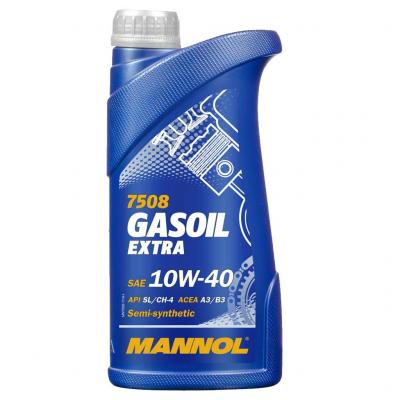 Mannol 7508-1 Gasoil Extra 10W-40 (10W40) motorolaj 1lit.