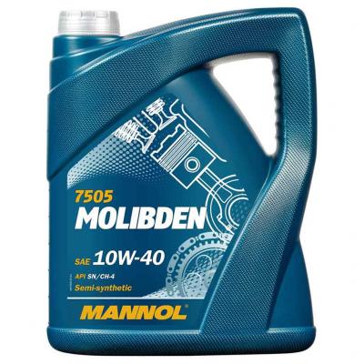 Mannol 7505 Molibden 10W-40 motorolaj, 5lit MANNOL