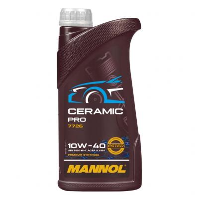 Mannol 7726-1 Ceramic Pro 10W-40 motorolaj 1lit.