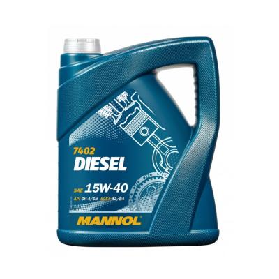 Mannol 7402 Diesel 15W-40 (15W40) motorolaj 5lit.