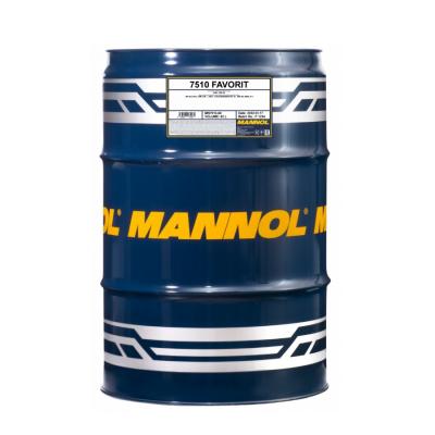 Mannol 7510 Favorit 15W-50 (15W50) motorolaj 60lit.