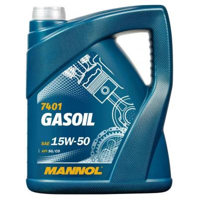 Mannol 7401-5 Gasoil 15W-50 (15W50) motorolaj 5lit.