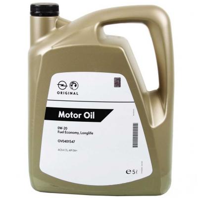 GM (Opel) 0W-20 Fuel Economy Longlife motorolaj, 5lit GENERAL MOTORS (GENERALMOTORS)