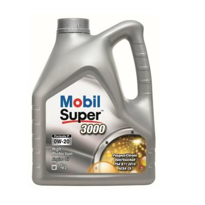 Mobil Super 3000 Formula P 0W-20 (0W20) motorolaj, 4lit