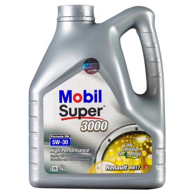 Mobil Super 3000 Formula RN 5W-30 (5W30) motorolaj, 4lit