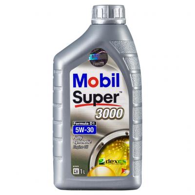 Mobil Super 3000 Formula D1 5W-30 (5W30) motorolaj, 1lit