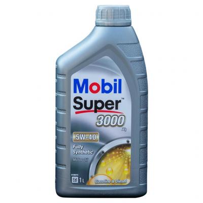Mobil Super 3000 X1 5W-40 motorolaj, 1lit