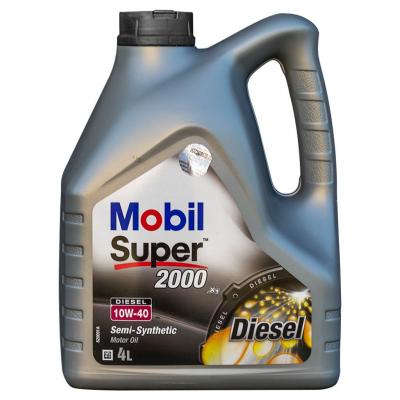 Mobil Super 2000 X1 Diesel 10W-40 (10W40) motorolaj, 4lit