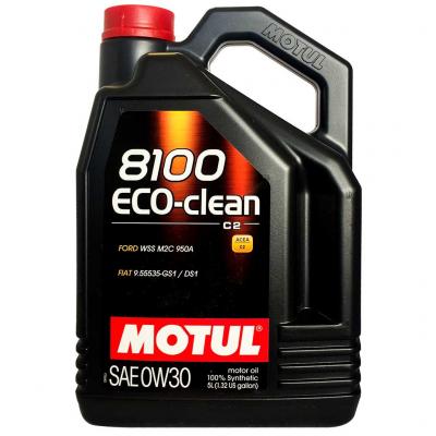 Motul 8100 Eco-Clean 0W-30 (0W30) motorolaj, 5lit. 102889