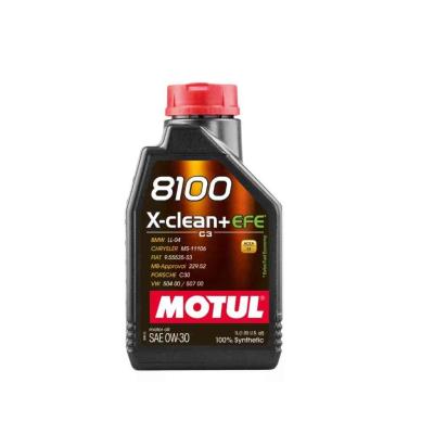 Motul 8100 X-Clean + EFE 0W-30 motorolaj 1lit. 111657 MOTUL