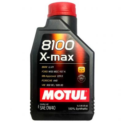 Motul 8100 X-max 0W-40 (0W40)motorolaj, 1lit. 104531