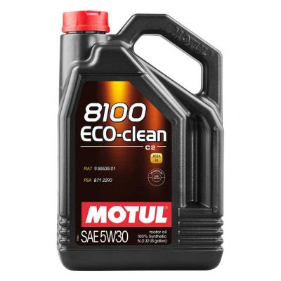 Motul 8100 Eco-clean C2 5W-30 (5W30) motorolaj, 5lit. 101545