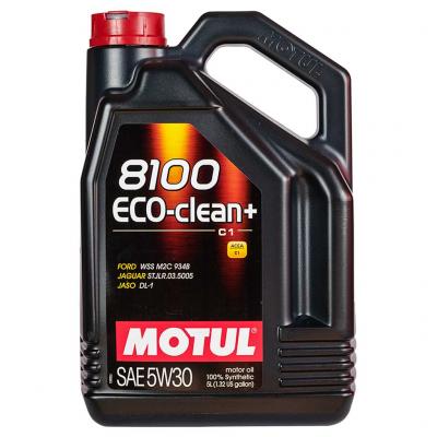 Motul 8100 Eco-clean+ 5W-30 (5W30) motorolaj, 5lit. 101584