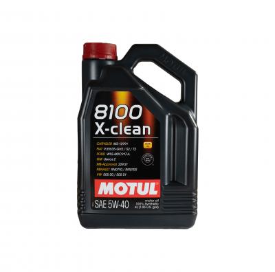 Motul 8100 X-clean 5W-40, 4lit. 104720