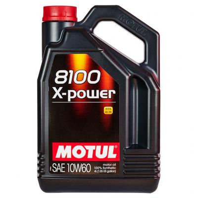 Motul 8100 X-Power 10W-60 motorolaj, 4lit. 106143