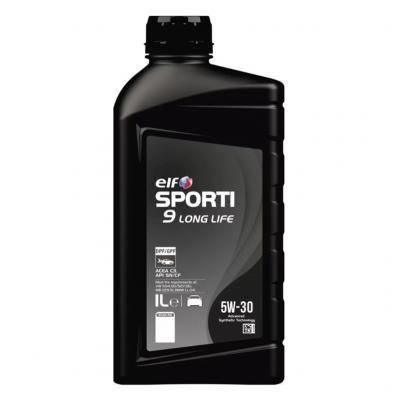 Elf Sporti 9 Long Life 5W-30 (5W30) motorolaj, 1lit