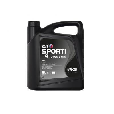 Elf Sporti 9 Long Life 5W-30 (5W30) motorolaj, 5lit