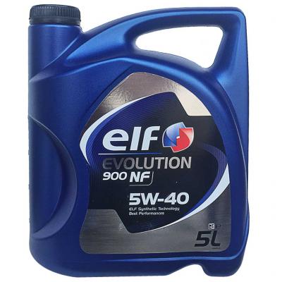 Elf Evolution 900 NF 5W-40 motorolaj, 5lit.