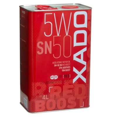 Xado 25293 Red Boost SN 5W-50 (5W50)motorolaj, 4lit.