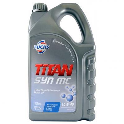 Fucsh Titan Syn MC 10W-40 (10W40) motorolaj, 4lit