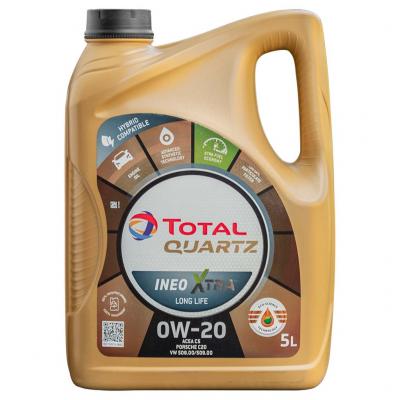 Total Quartz Ineo Xtra Long Life 0W-20 (0W20) motorolaj, 5lit.