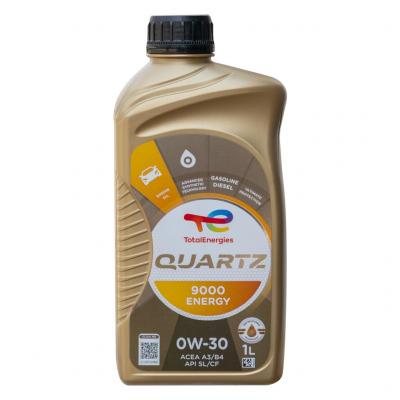 Total Quartz 9000 Energy 0W-30 motorolaj, 1lit.