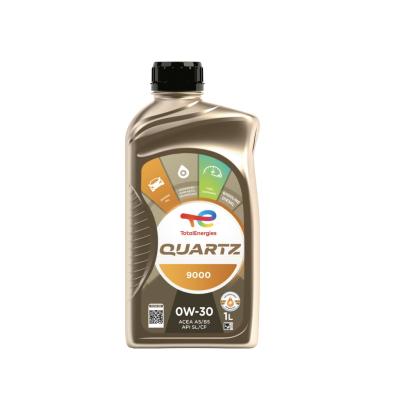 Total Quartz 9000 0W-30 motorolaj, 1lit.