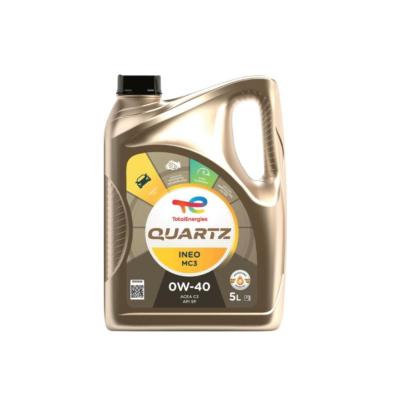 Total Quartz INEO MC3 0W-40 motorolaj, 5lit TOTALENERGIES